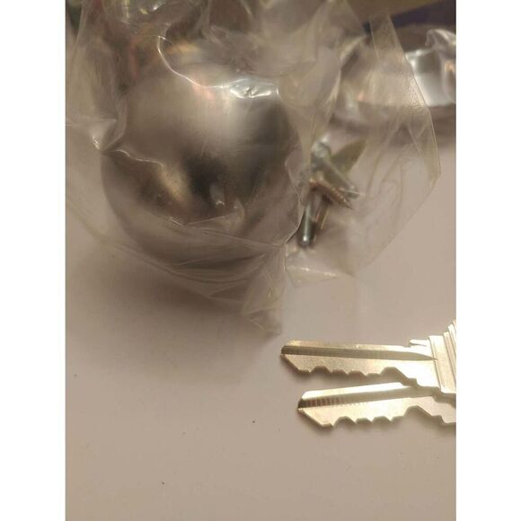 TA EC-B80 Brushed Chrome Grade 3 Knob Lock. - Picture 4 of 8